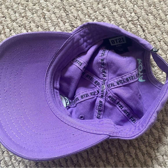 BT21 Koya Purple Hat [Official BTS Merch] - Picture 2 of 2